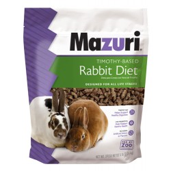 Charity Sale‑ Mazuri Timothy-Based Rabbit Diet Pellet 5lbs