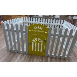 Charity Sale- PVC Pet Fence (4pcs)- 62cm(H)