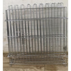 Charity Sale- Pet fence (6pcs) Silver color