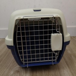 Charity Sale‑ Bunny Carrier (Blue & Grey)