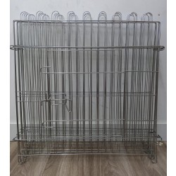 Charity Sale- Pet fence (6pcs) Silver color