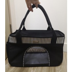 Charity Sale- Dodopet Rabbit Hand Carry Bag (Black)(S)