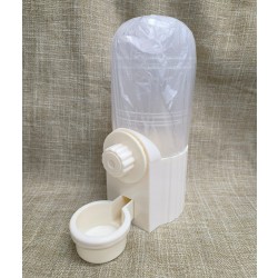 Charity Sale- 700ml 小動物懸掛式飲水兜(白色)(全新)