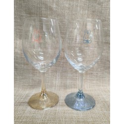 Charity Sale- Miffy Wine Glass (a pair)