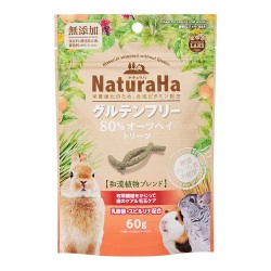 Marukan NaturaHa 80% Oat Hay Treats 60g (Gluten Free)