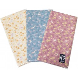 Japanese Handkerchief - Japanese Style (Pink/Blue)