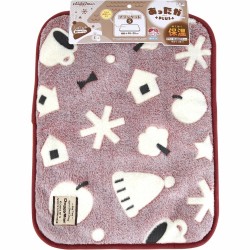 日本DoggyMan 冬季清晨 保暖毯子(S)(紅)