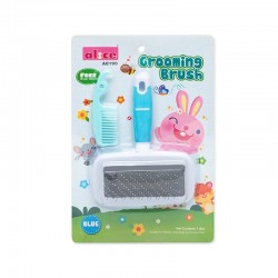 義賣 - Alice 小寵針梳 (附送除毛梳) - 藍色