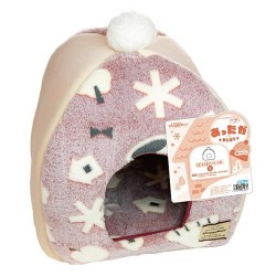 日本DoggyMan 冬季清晨 寵物屋(S)(紅)