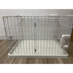 義賣 - 簡約單門兔籠(白色)(73x53x47cm)