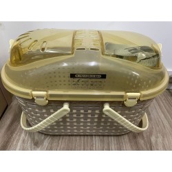 義賣- IRIS 日本高級手提仿藤籃 (綠色)