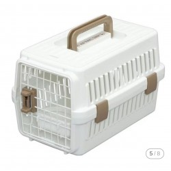 義賣‑ IRIS OHYAMA 寵物航空飛機籠 (白色)