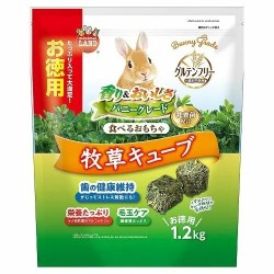 義賣 - 日本Marukan Bunny Grade 苜蓿草草磚 1.2kg