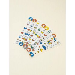 <韓國DAISO> 米菲 Miffy Clear Sticker 透明貼紙 （3張混合裝）