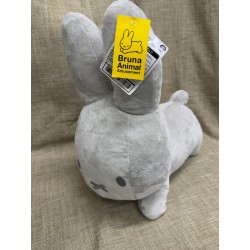 日本「Bruna Animal Amusement」系列 Miffy米菲兔的特大號灰色趴趴絨毛玩偶（42cm）