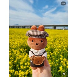 <韓國直送> (慶州獨有) Miffy in GyeongJu 限定版 Miffy 麵包師傅公仔匙扣